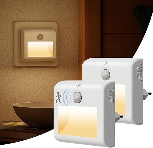 Luz Nocturna Sensor Movimiento Mayores