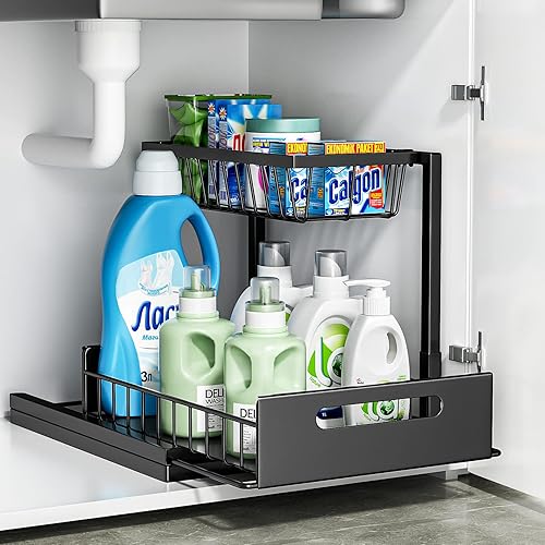 Organizador Bajo Fregadero Extraible